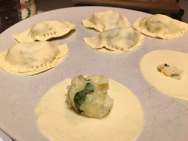 How to Make Traditional Sardinian Stuffed Pasta